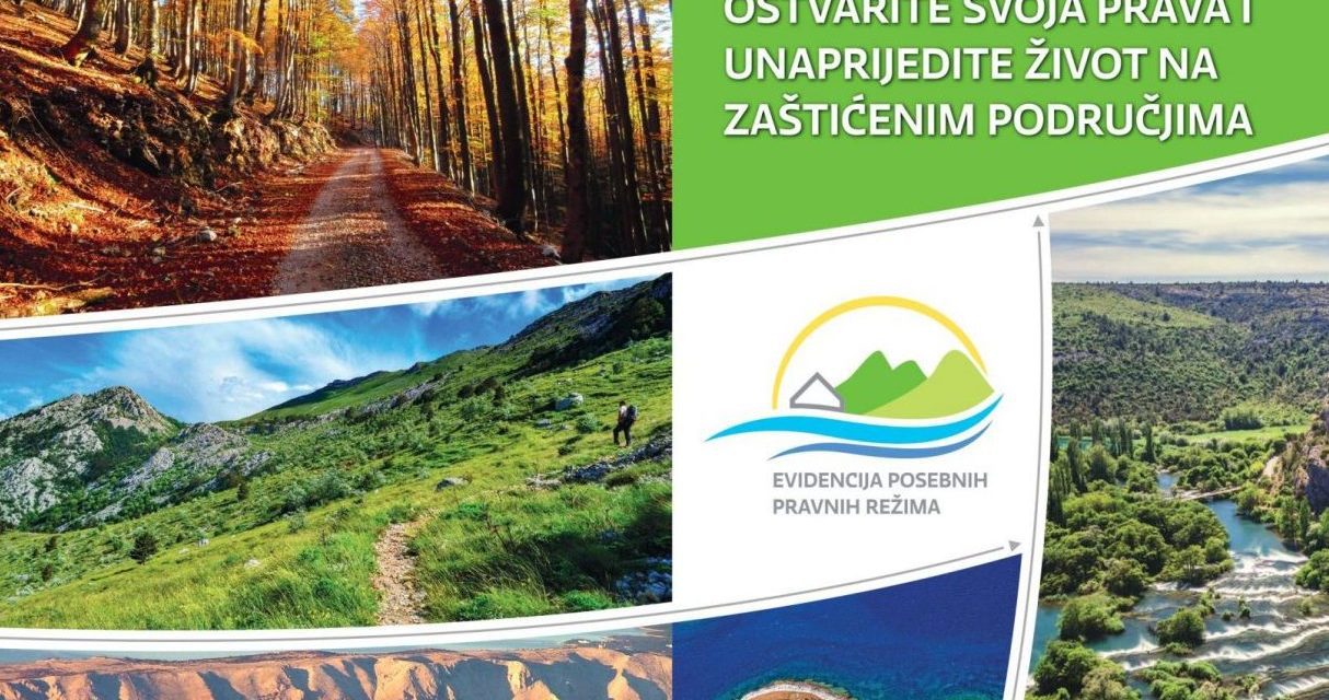 Evidentiranje posebnog pravnog režima kao doprinos učinkovitijem upravljanju zaštićenim područjima