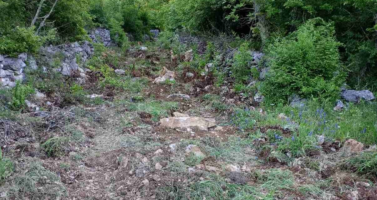 Započeti radovi na šumskoj cesti u Mokrom polju K.Č. 4016/1